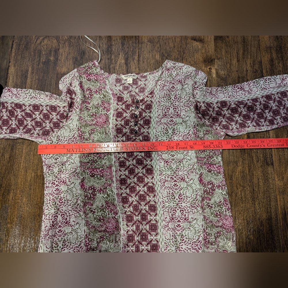 Tantrums Multicolor Patterned Blouse - Picture 9 of 9